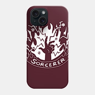 Sorcerer Class - White Design Phone Case