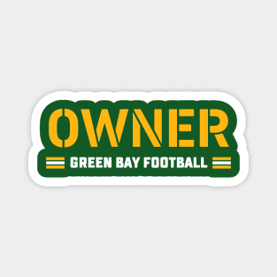 Packers Owner Green Bay Football Magnet