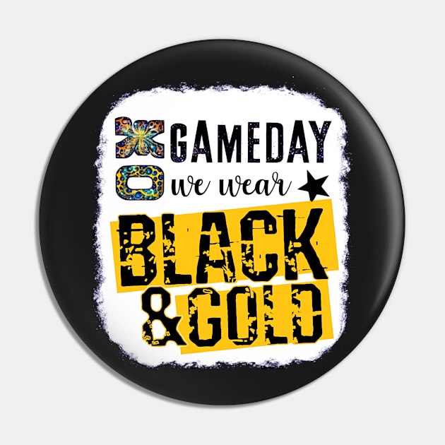 funny Game Day Group for  School Football ,On Gameday Football We Wear Pin by masterpiecesai