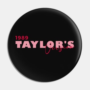 Taylor's version | pink Pin