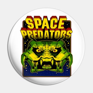 Space Predators Pin