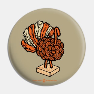 Vintage Pinecone Turkey Pin