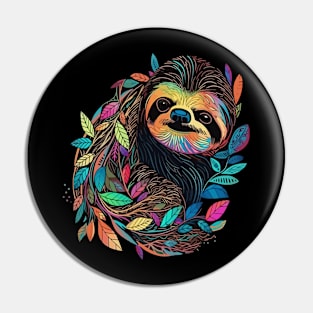 Sloth Pin