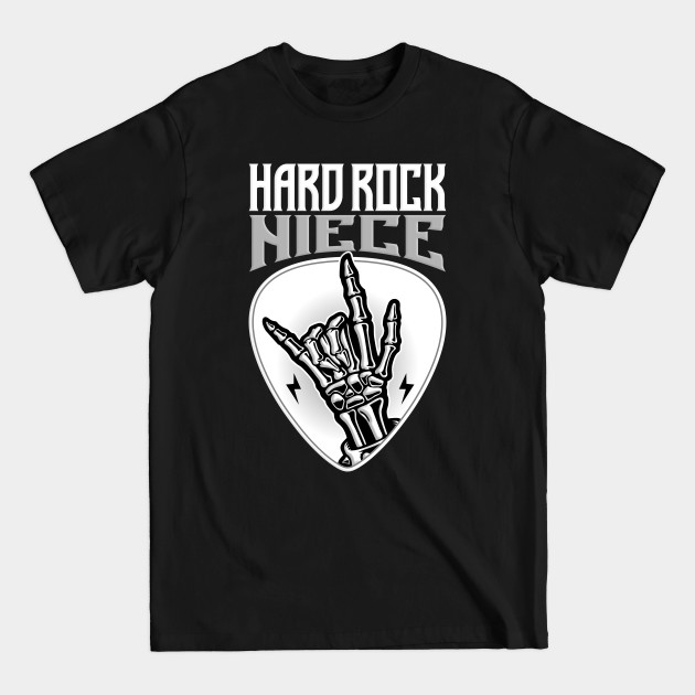 Hard Rock Niece Rock Hand Sign - Rock - T-Shirt Hard Rock Niece Rock Hand Sign - Rock - T-Shirt