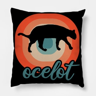 Ocelot design baby animal cuddly toy owner Pillow