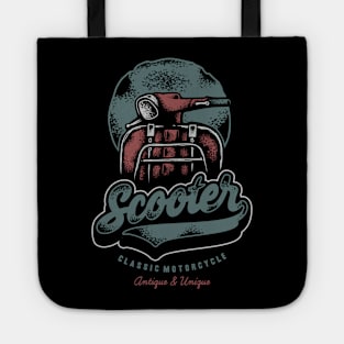 Vespa scooter Tote