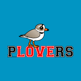 Birdorable Plovers Love Cute Cartoon Bird Design T-Shirt