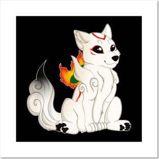 Okamiden Nanami Okami - Okamiden - Posters and Art Prints