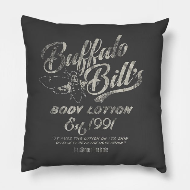 Buffalo Bill's Body Lotion || Vintage Pillow by ayuess