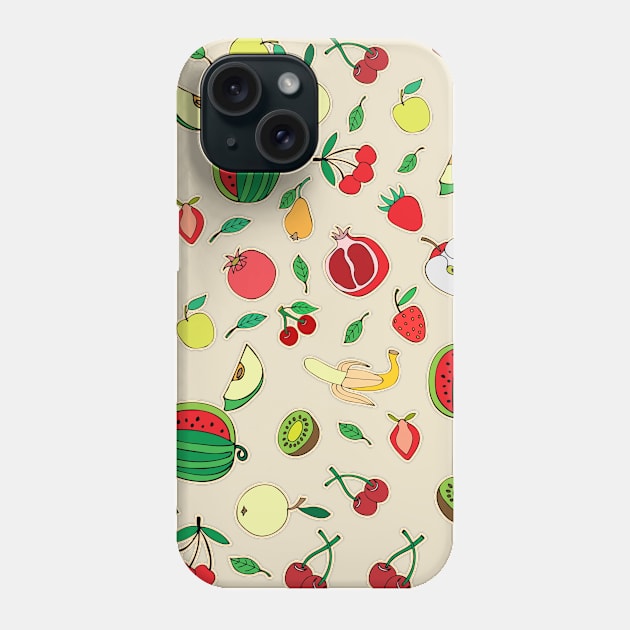 Fruits Phone Case by Ba-Da-Boo