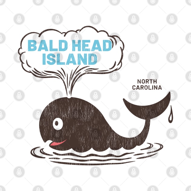 Bald Head Island, NC Summertime Vacationing Whale Spout by Contentarama