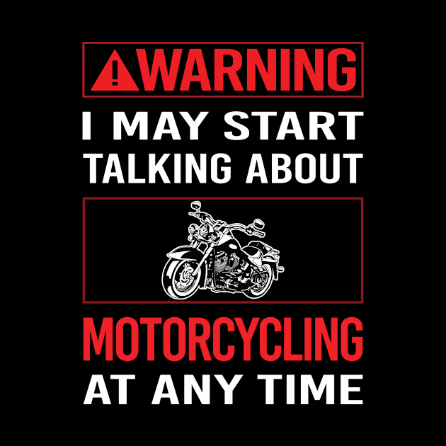 Red Warning Motorcycling Motorcycle Motorbike Motorbiker Biker by relativeshrimp