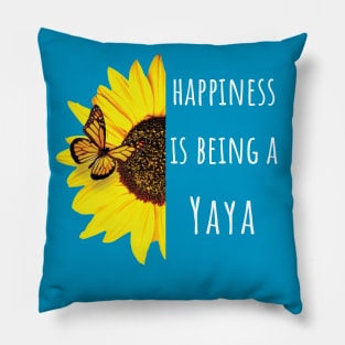 Happiness is Being a Yaya Pillow