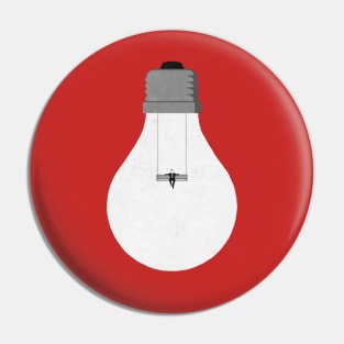 Relaxing lightbulb Pin