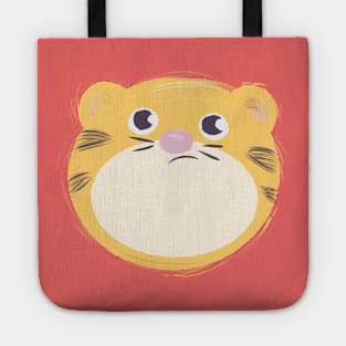 Tiny tiger face Tote