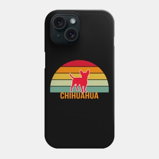 Chihuahua Vintage Silhouette Phone Case