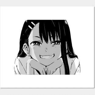  Ijiranaide Nagatoro-san Anime Posters（2） Canvas Poster Bedroom  Decor Sports Landscape Office Room Decor Gift Frame:  Frame:12x18inch(30x45cm) : Hogar y Cocina