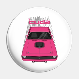 Plymouth Barracuda - Hemi Cuda - 1970 - Moulin Rouge Pink Pin