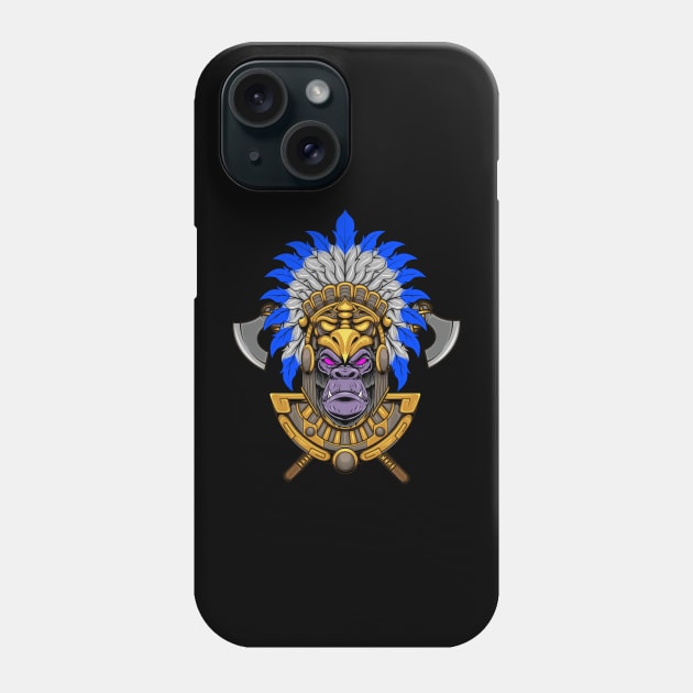 Aztec Warrior 1.2 Phone Case by Harrisaputra