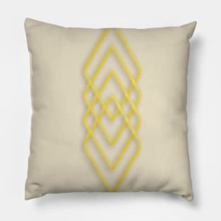 Gold Diamonds Pillow