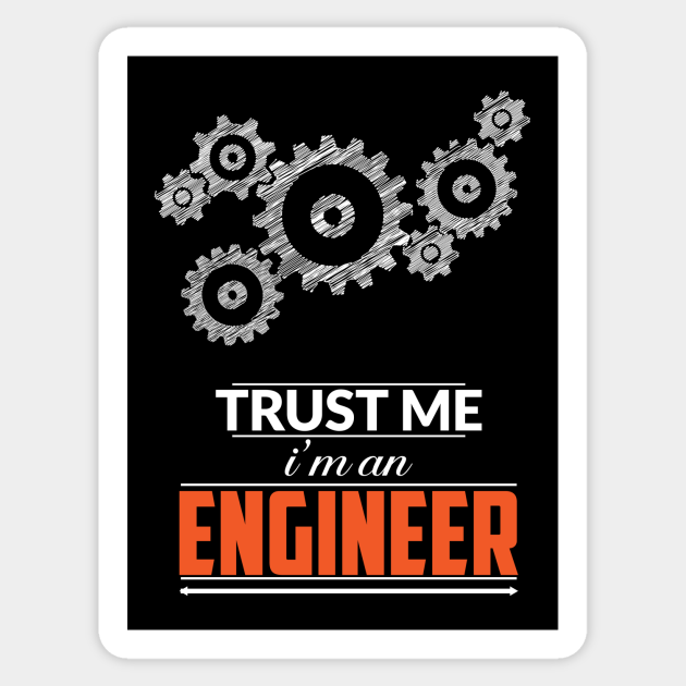 Engineer Mechanical Engineering Engineer Sticker Teepublic