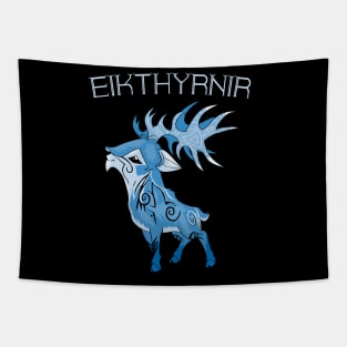 Graceful Guardian of the World Tree: Eikthyrnir, the Stag Tapestry