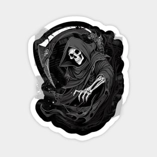 Grim Reaper / Death Motorbike Motorcycle Biker Magnet