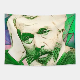 Thomas Carlyle Green Portrait | Thomas Carlyle Artwork 9 Tapestry