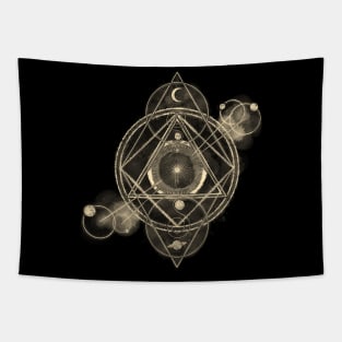 Cosmic Slingshot (Light) Tapestry