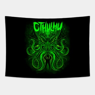 Cthulhu Green Tapestry