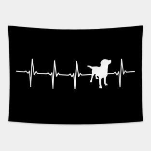 French Bulldog Heartbeat Gift For Dog Lovers Tapestry