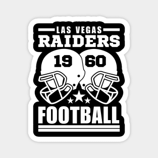 Las Vegas Raiders 1960 American Football Retro Magnet