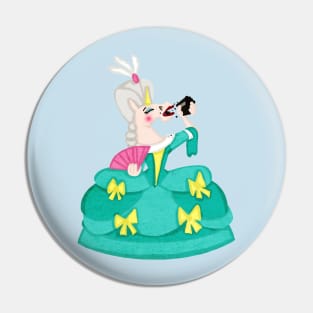 Let Them Eat Cake Pin