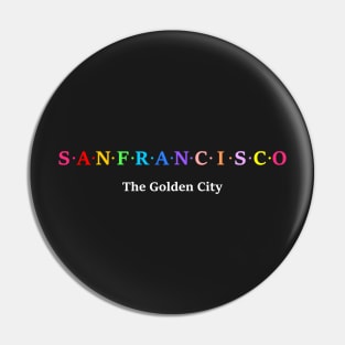 San Francisco, USA Pin