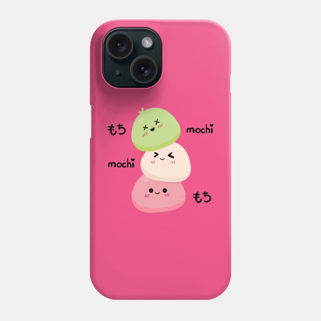 Mochi mochi mochi Phone Case by Eirtae