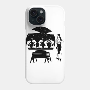 Woodchopping woman Phone Case