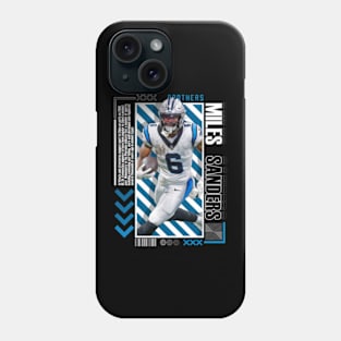 Miles Sanders Paper Poster Version 10 Phone Case