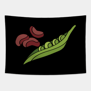 Beans - Stylized Food Tapestry