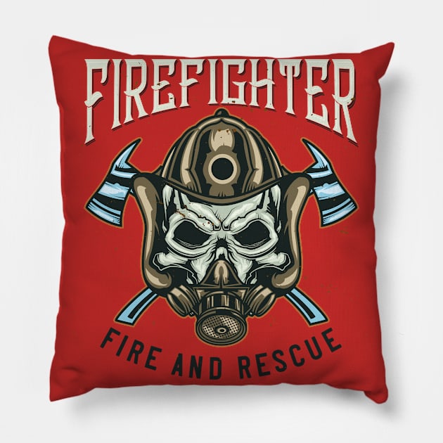 Fireman Pillow by GoEast