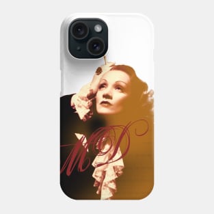 Beautiful Marlene Dietrich Phone Case