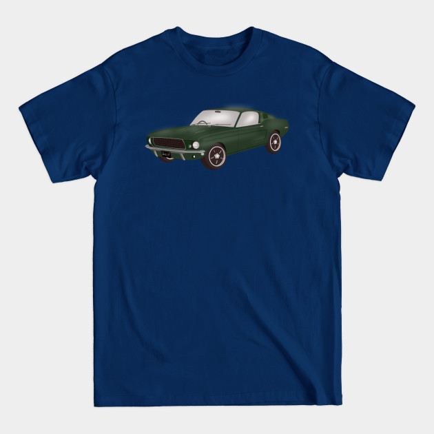 Discover 1968 Ford Mustang 390 GT 2+2 Fastback. - Classic Ford Mustang - T-Shirt