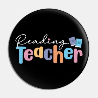 Reading Teacher Love Pin