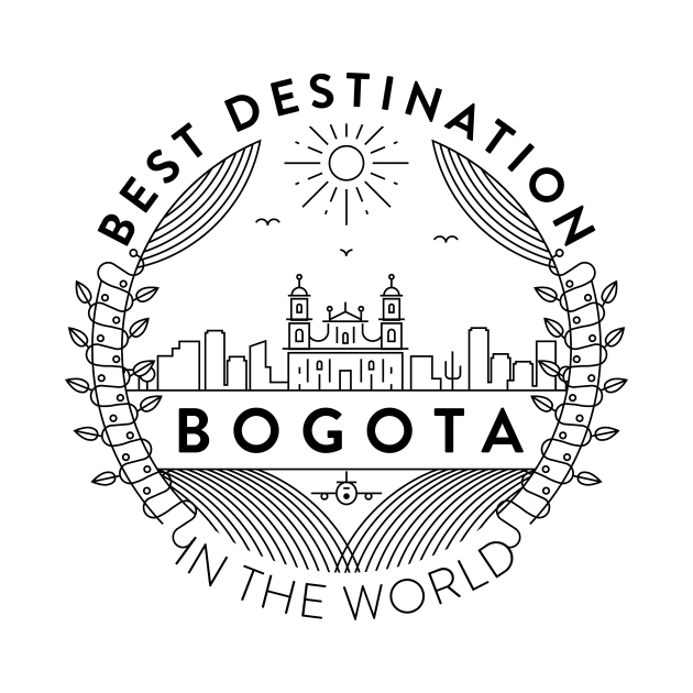 Bogota Minimal Badge Design by kursatunsal