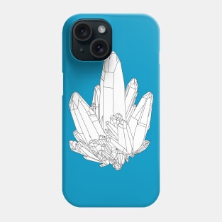 Giant Crystal Design, Magic Crystals Illustration Phone Case