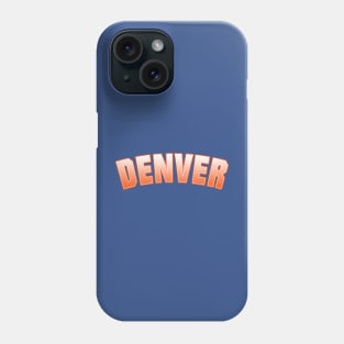 Vintage Denver Broncos Phone Case