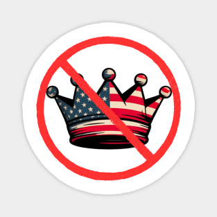 No-kings-in-america Magnet