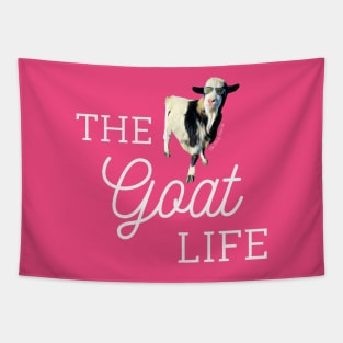 The GOAT Life Like Pinkerton at The Funny Farm.ily Tapestry