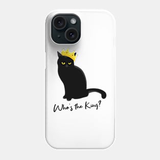 Cute black cat Phone Case