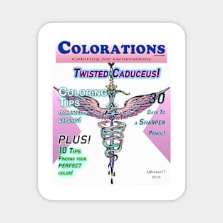 Twisted Caduceus Magnet