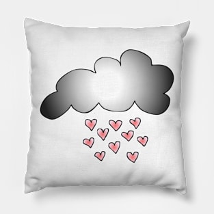 Raining Love Pillow